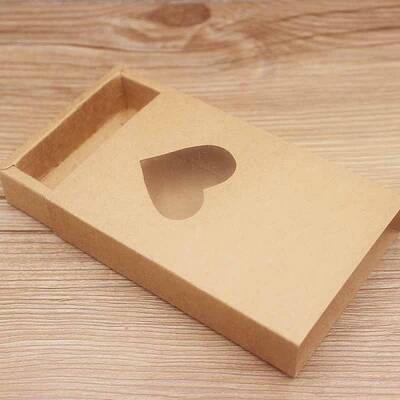 Foldable Kraft Paper Sliding Boxes