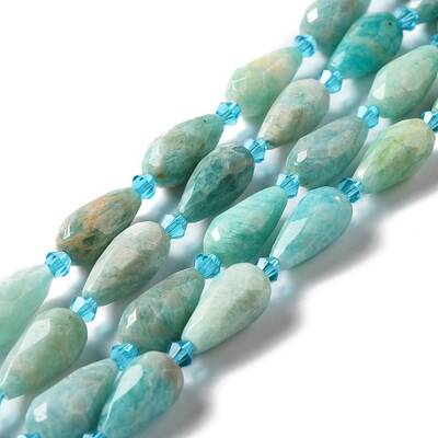 Natural Flower Amazonite Beads Strands