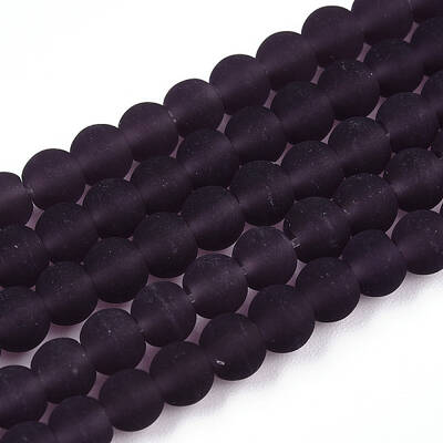 Transparent Glass Beads Strands