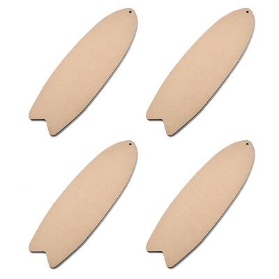 Unfinished Wooden Pendant Decorations
