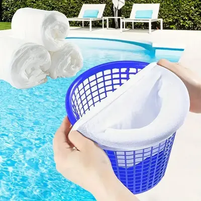 Swimming Pool Filter Socks, 20pcs/set Multifunctional Pool Skimmer Socks, Pool Filters Baskets for in-ground and Above Ground...