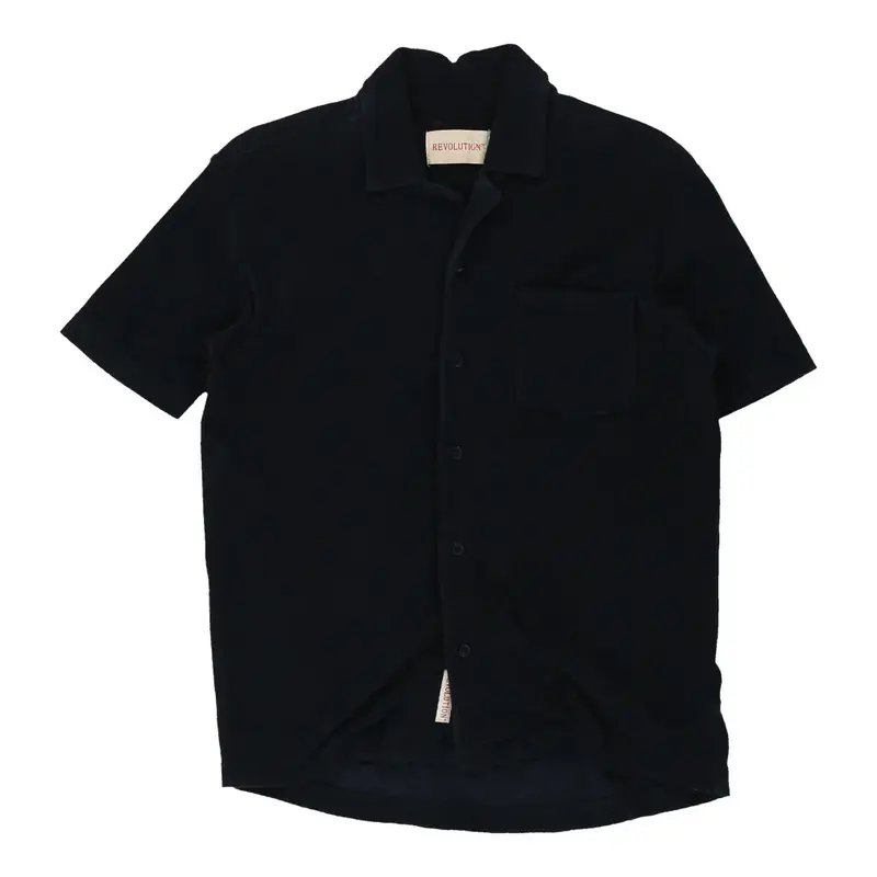 Revolution Short Sleeve Shirt - Small Navy Velour
