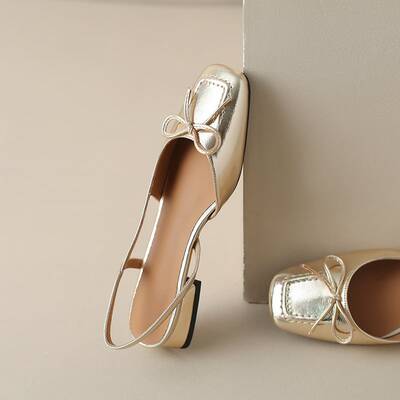 CHIKO Kassidi Square Toe Block Heels Slingback Shoes