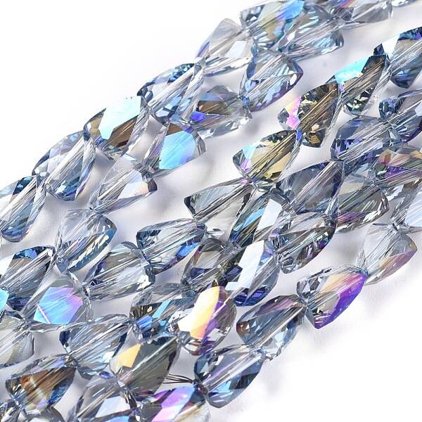 Electroplate Glass Beads Strands