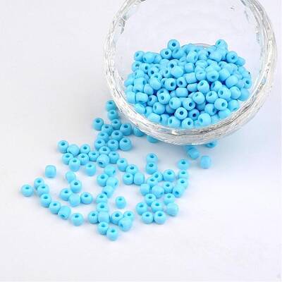 6/0 Opaque Colours Round Glass Seed Beads