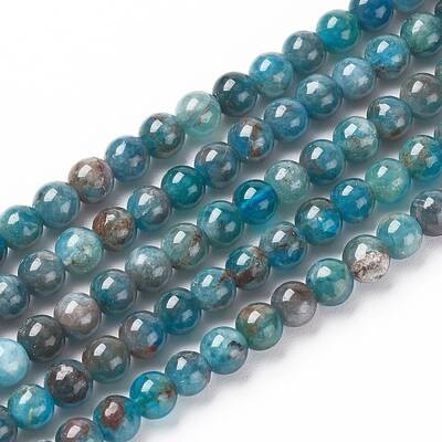 Natural Apatite Beads Strands