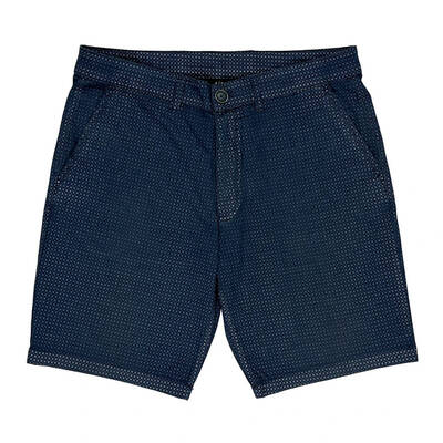 Armani Exchange Chino Shorts - 34W 9L Navy Cotton Blend