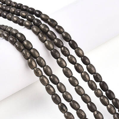 Natural Pyrite Beads Strands