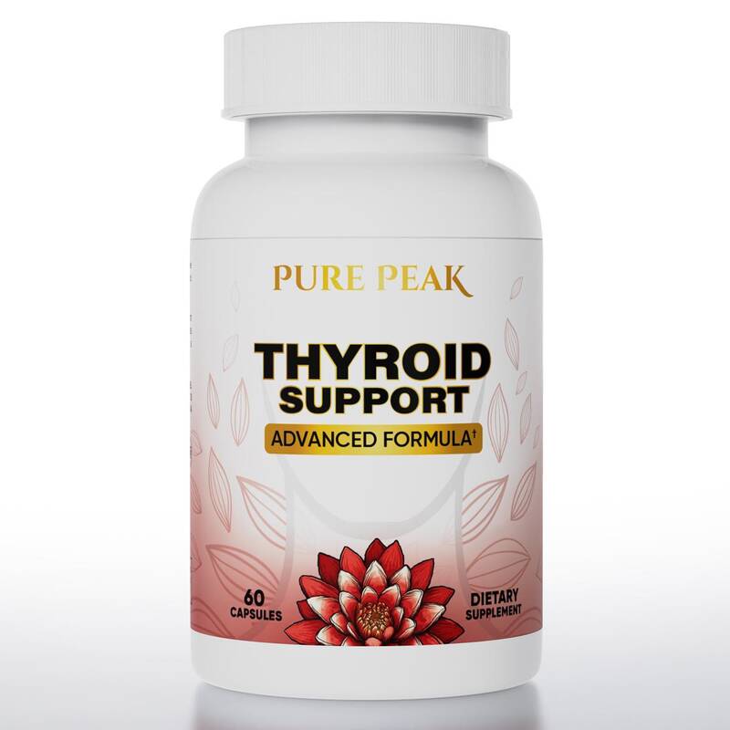 Pure Peak Thyroid Support Supplement for Men & Women