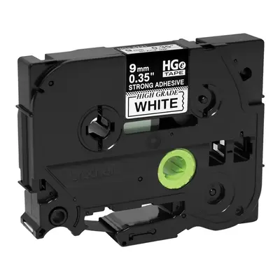 HGES2215PK Brother 8m Pack Black on White HGe 9mm Tape