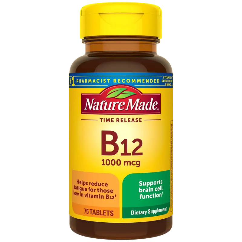 Vitamin B12 Time Release 1000 mcg Tablets