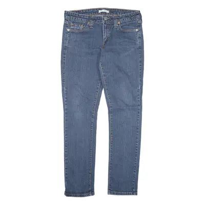 LEVI'S 545 Low Jeans Blue Denim Slim Skinny Womens W30 L30