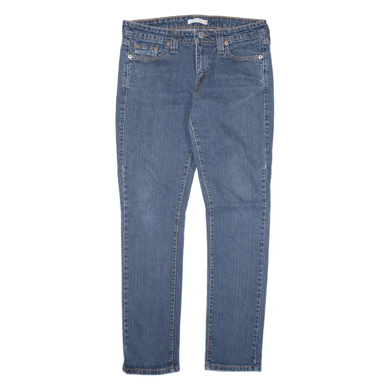 LEVI'S 545 Low Jeans Blue Denim Slim Skinny Womens W30 L30