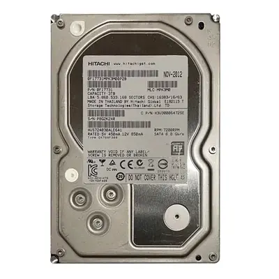 0F17731 HGST 3TB 6Gb/s SATA 7200 3.5-inch 64MB Hard Drive
