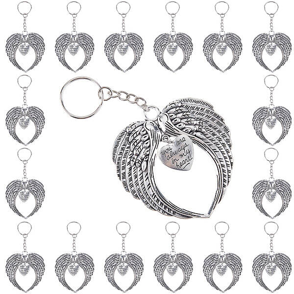 10Pcs Alloy Keychain