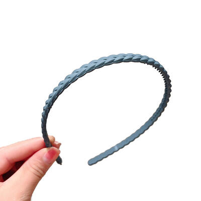 Resin Braided Thin Hair Bands