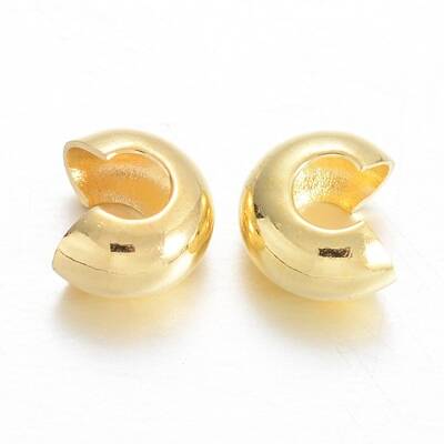 Brass Crimp Beads Covers