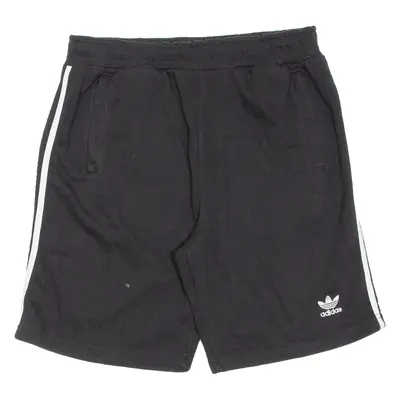 ADIDAS Mens Casual Shorts Black S W30