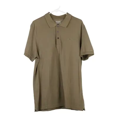Lotto Polo Shirt - XL Khaki Cotton