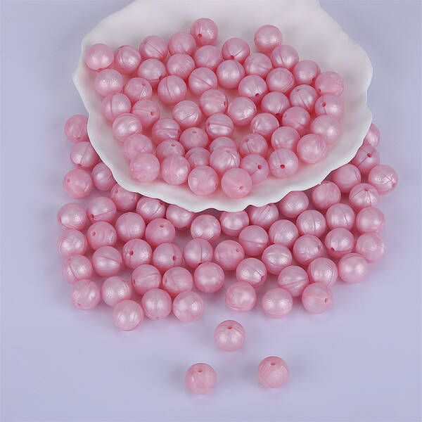 Round Silicone Focal Beads
