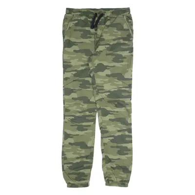 C&A Camo Jogger Boys Trousers Green Slim Tapered W30 L30