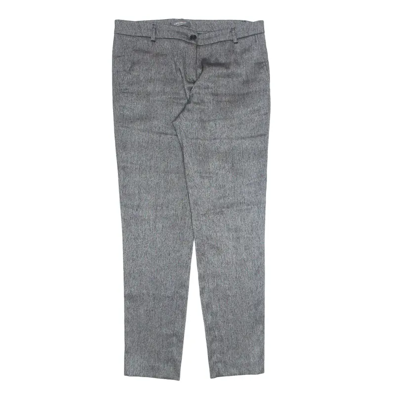 CAMOMILLA Shimmer Trousers Silver Regular Skinny Womens W34 L30