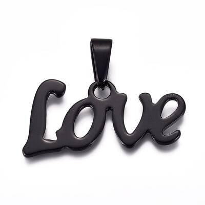 2Pcs 304 Stainless Steel Pendants