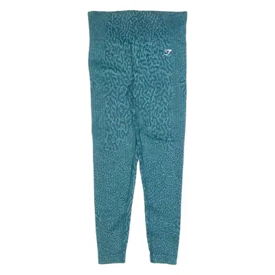 GYMSHARK Activewear Womens Leggings Blue Skinny S W26 L24
