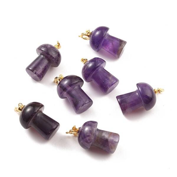 Natural Amethyst Pendants