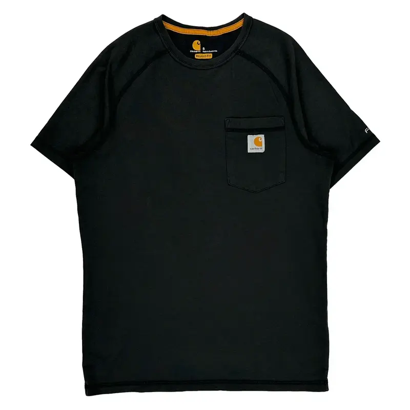 Carhartt T-Shirt - Small Black Cotton