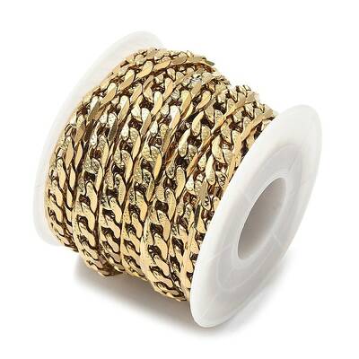 304 Stainless Steel Curb Chains Unwelded