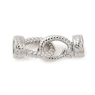 Brass Fold Over Clasps