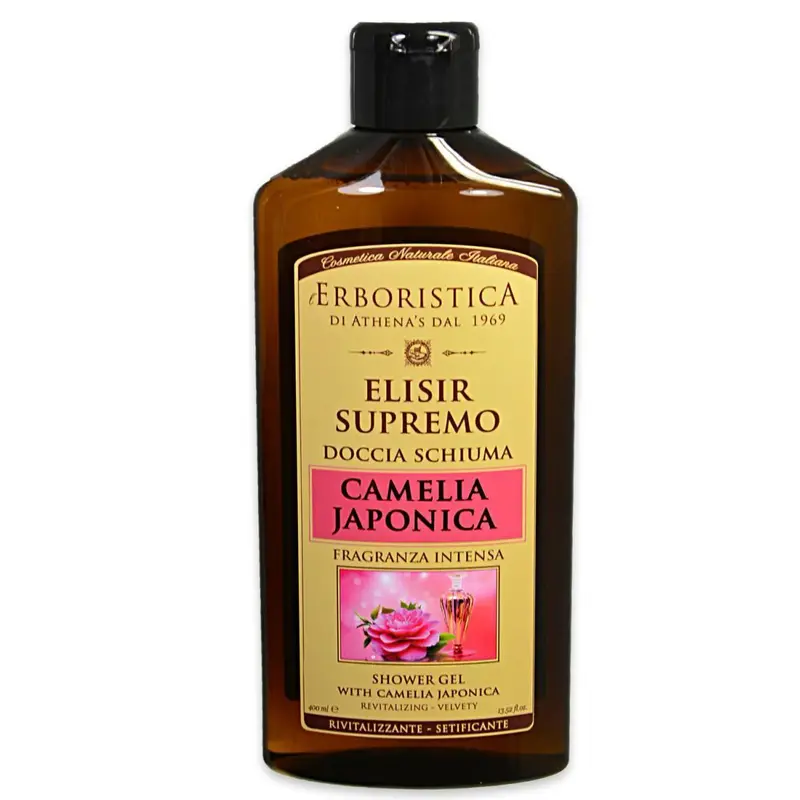 The herbal elixir supreme camellia japonica shower foam 400 ml