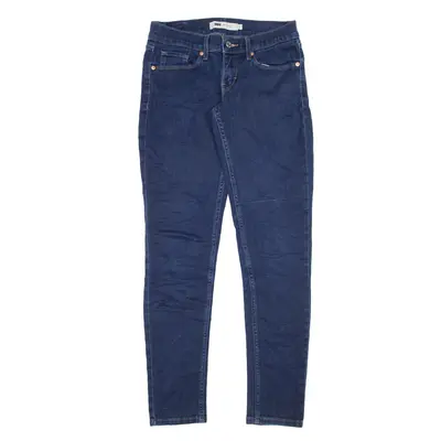 LEVI'S 524 Jeans Blue Denim Slim Skinny Womens W26 L29