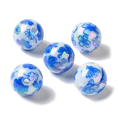 Printed Acrylic Beads