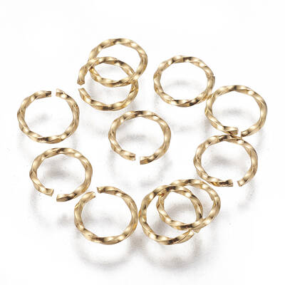 304 Stainless Steel Twisted Jump Rings