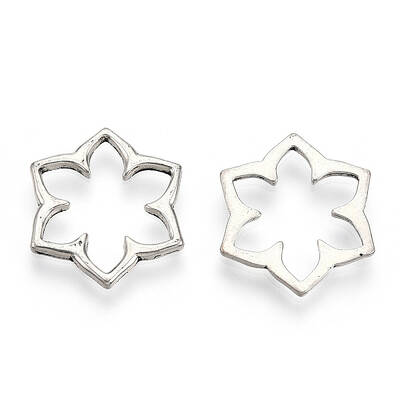 Tibetan Style Alloy Linking Rings
