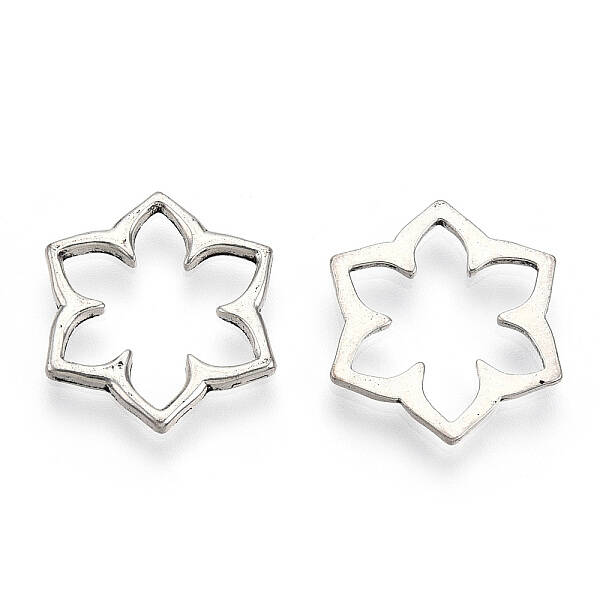 Tibetan Style Alloy Linking Rings