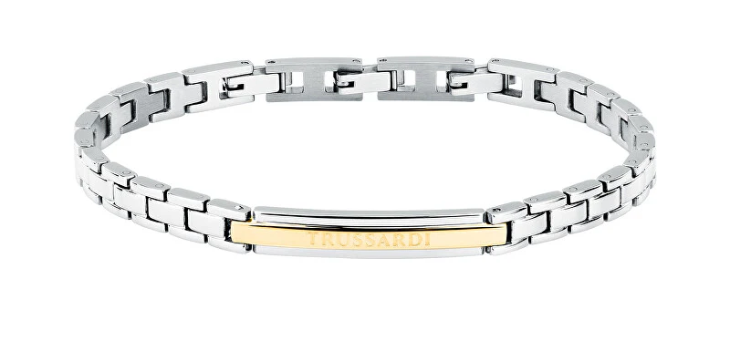 Trussardi Elegante Bracciale In Acciaio Per Uomo T-Steel Tjaxv23