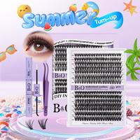 30D+40D G Lash Kit l 280pcs Individual Lashes,D Curl, Bond & Seal,No Remover, Waterproof Long Lasting Beginner Friendly Sprin...