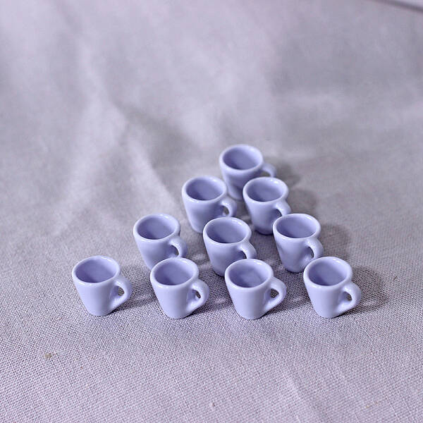 Resin Miniature Teacup Ornaments