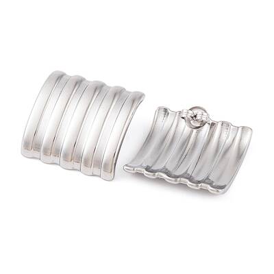Non-Tarnish 304 Stainless Steel Stud Earrings for Women
