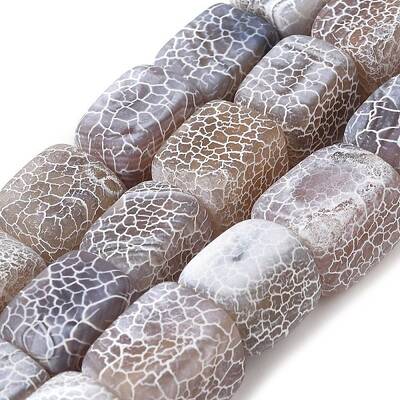 Natural Weathered Agate Beads Strands
