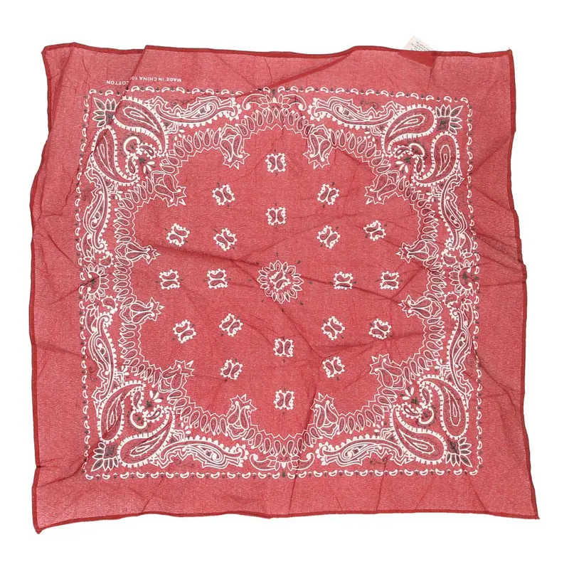 Unbranded Scarf - No Size Red Polyester