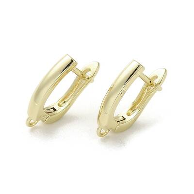 Brass Hoop Earring Findings