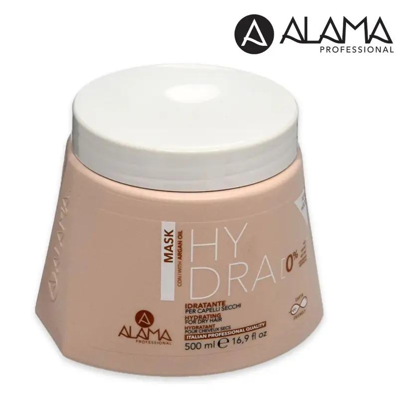 Alama Hydra Moisturizing Mask for Dry Hair With Argan Oil 500Ml