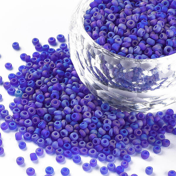 12/0 Grade A Round Glass Seed Beads