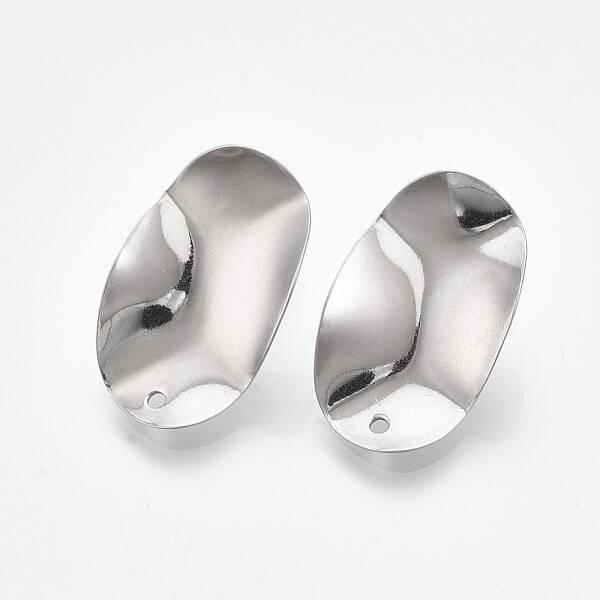 Non-Tarnish 304 Stainless Steel Stud Earring Findings