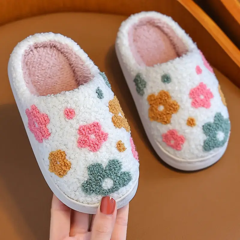 Girls' slippers, autumn and winter, children, middle-aged children, big children, little girls, students, indoor homes, bedro...