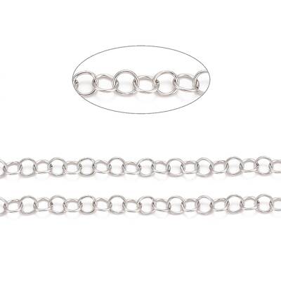 Tarnish Resistant 304 Stainless Steel Rolo Chains